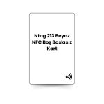Beyaz NFC Ntag213 Kart 1 Adet
